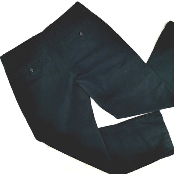 Gap Men's 34 x 30 Relaxed Black Dress Pants - Picture 9 of 13